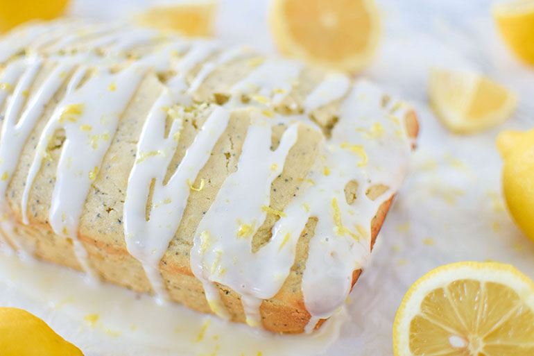 Vegan Lemon Poppy Seed Cake