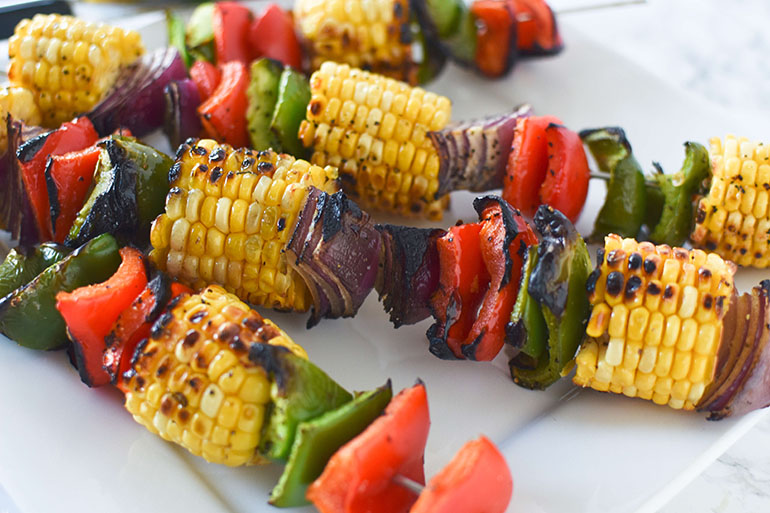 Easy Grilled Vegetable Skewers