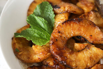 Brown Sugar Grilled Pineapple