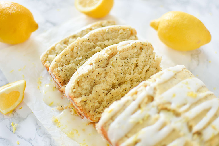 Vegan Lemon Poppy Seed Cake