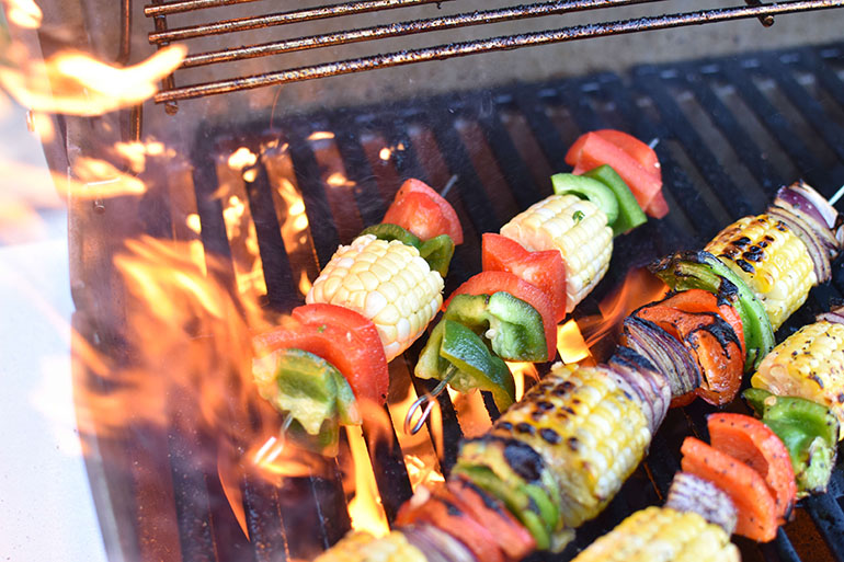 Easy Grilled Vegetable Skewers