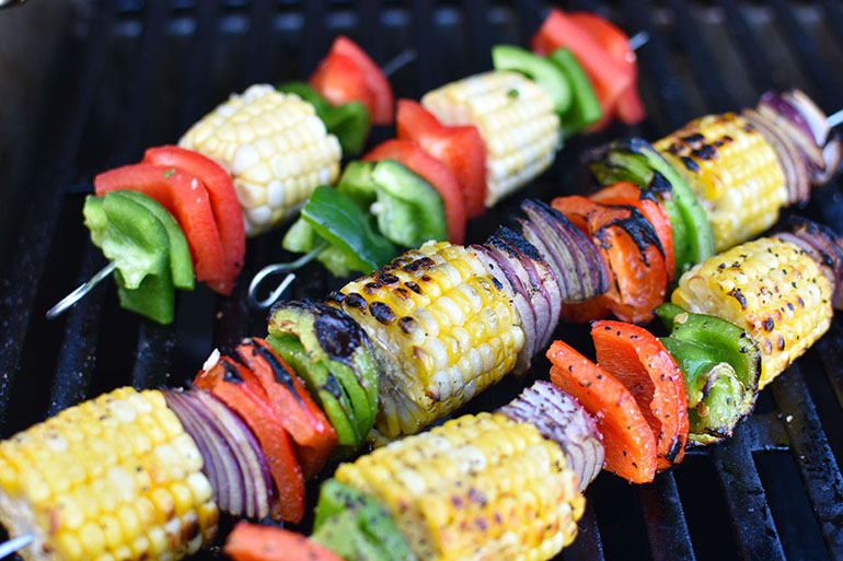 Easy Grilled Vegetable Skewers