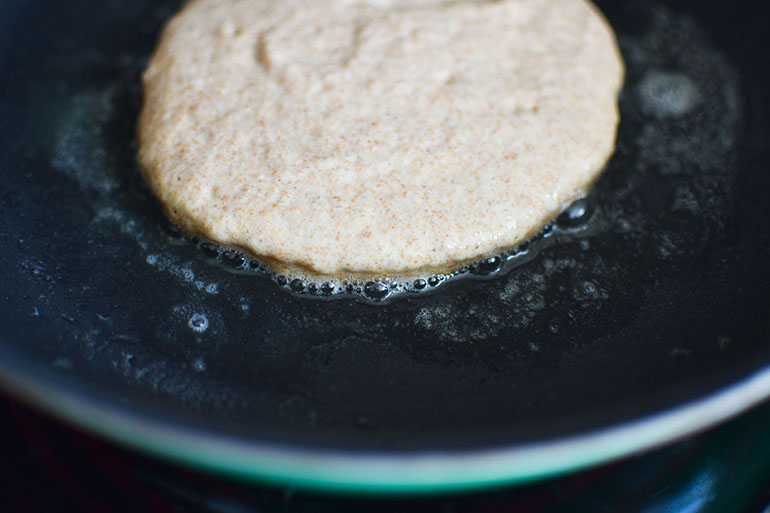 pancake cooking