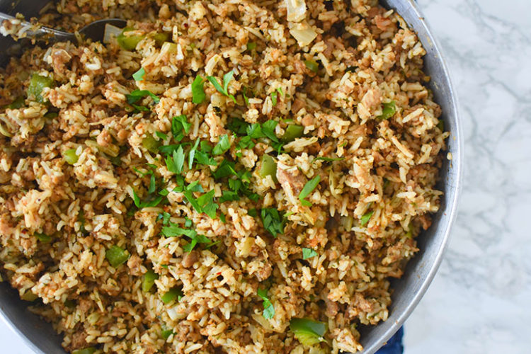 Easy Vegan Dirty Rice [+ VIDEO] I Can You Can Vegan How to Make Easy