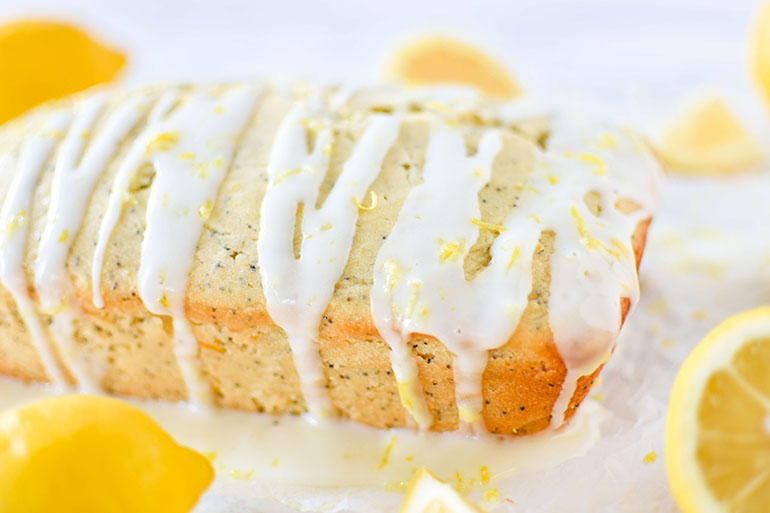 Vegan Lemon Poppy Seed Cake