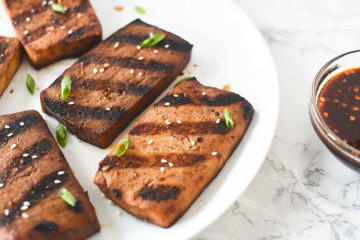 Easy Sweet and Spicy Teriyaki Grilled Tofu