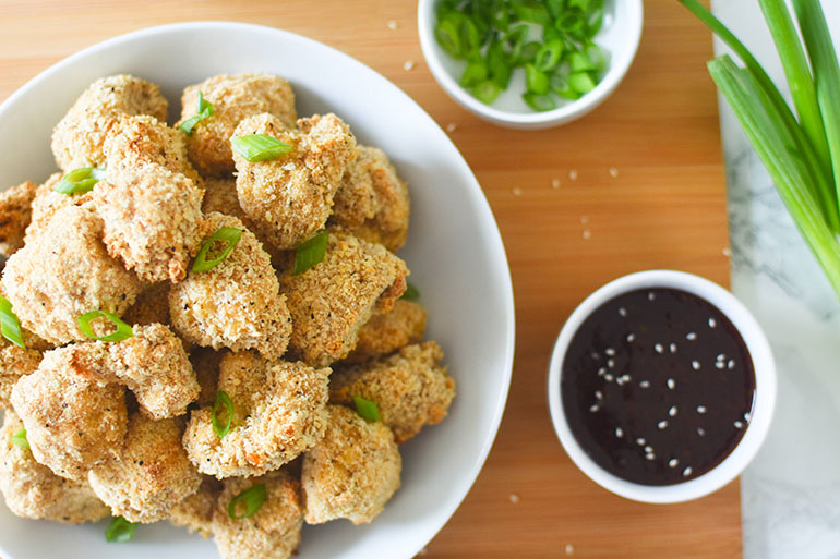 Easy Sweet and Sour Cauliflower Wings