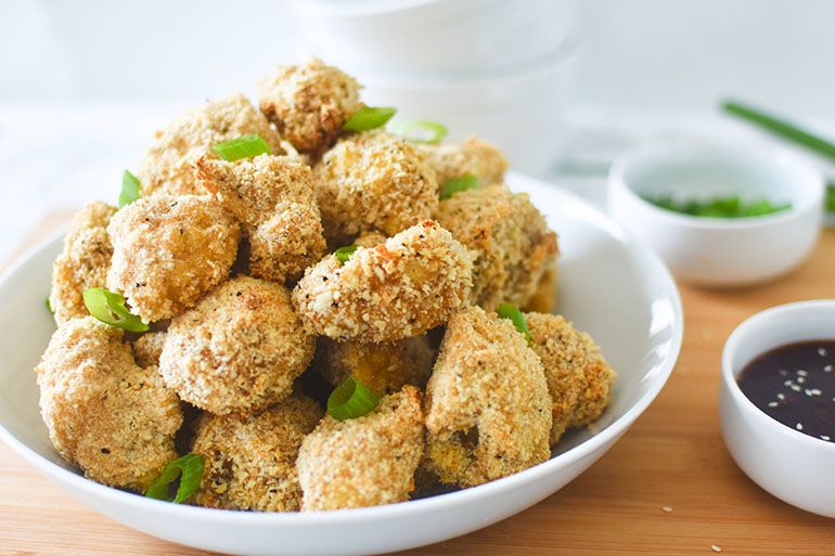 Easy Sweet and Sour Cauliflower Wings