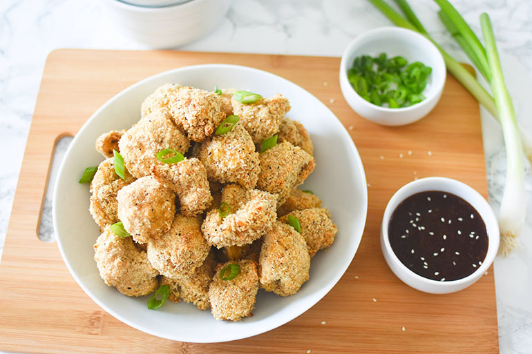 Easy Sweet and Sour Cauliflower Wings