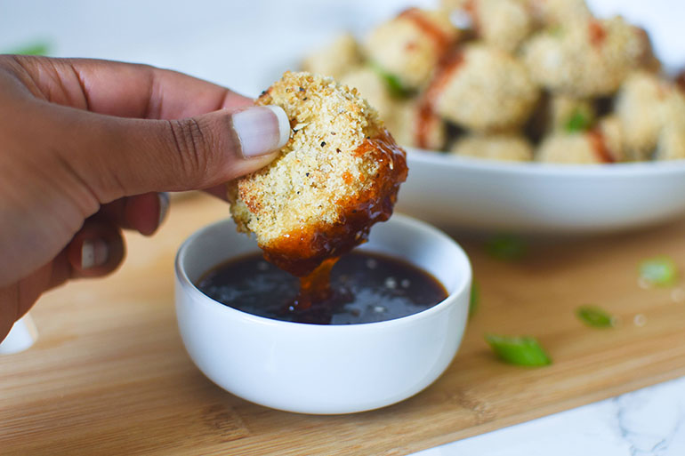 Easy Sweet and Sour Cauliflower Wings