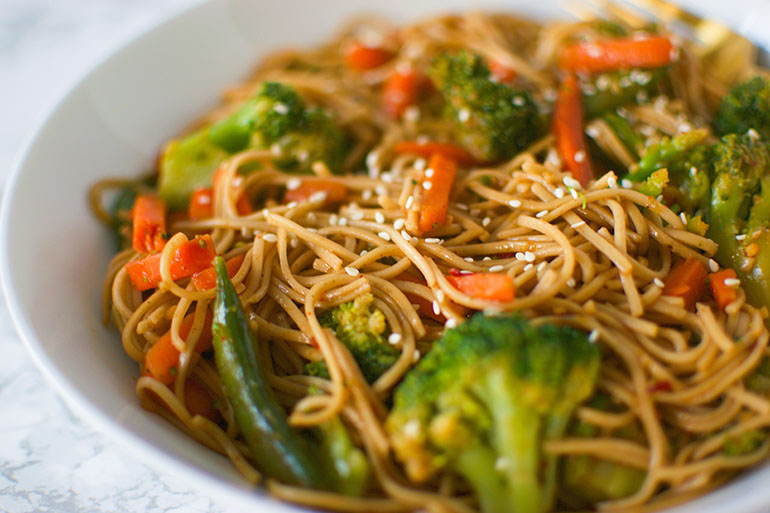 Spicy Chili Garlic Noodles