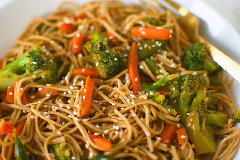 Spicy Chili Garlic Noodles
