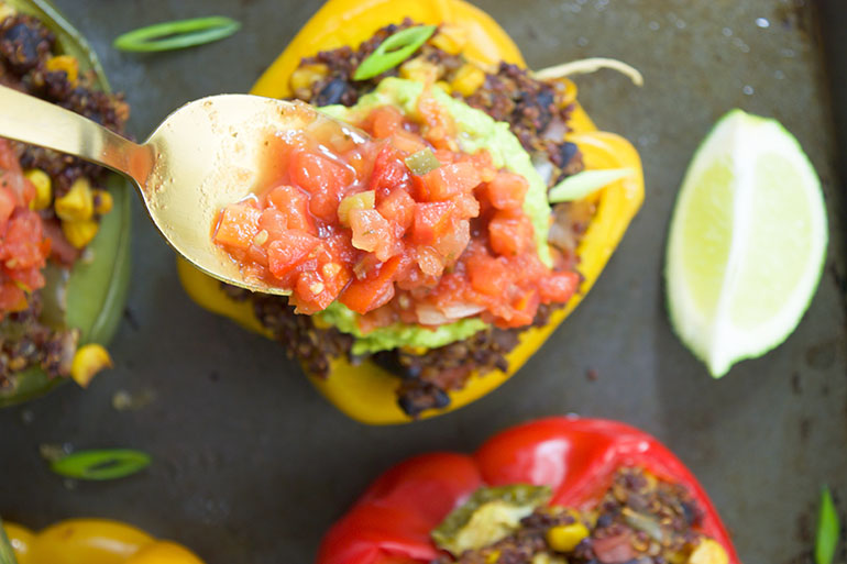 Quinoa Stuffed Peppers