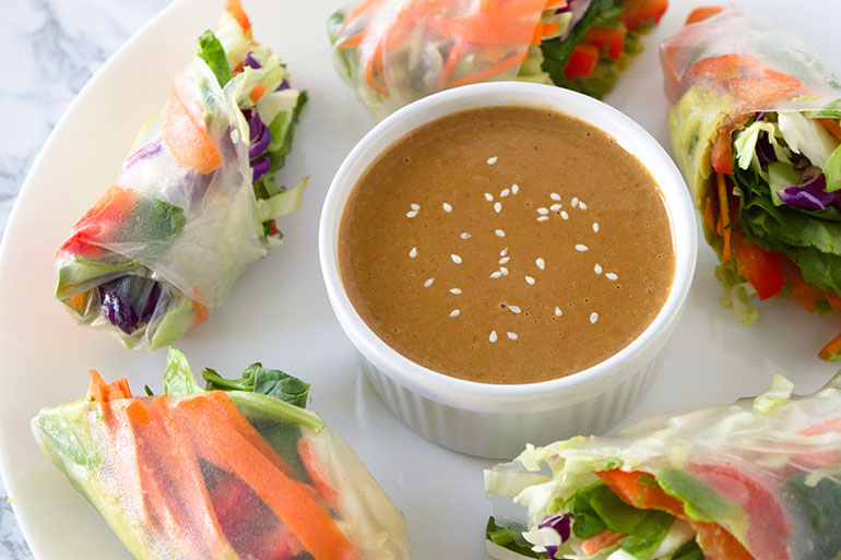 Easy Peanut Ginger Sauce