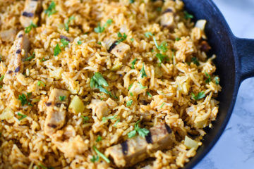 Vegan Southern Chicken and Rice