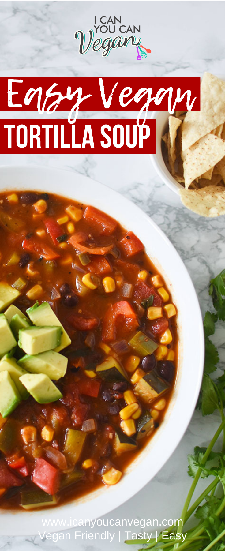 Vegan Tortilla Soup- Pinterest