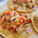 Crispy Air Fried Vegan Chicken Tacos