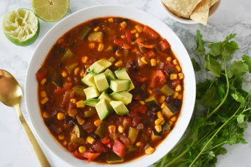 Vegan Tortilla Soup