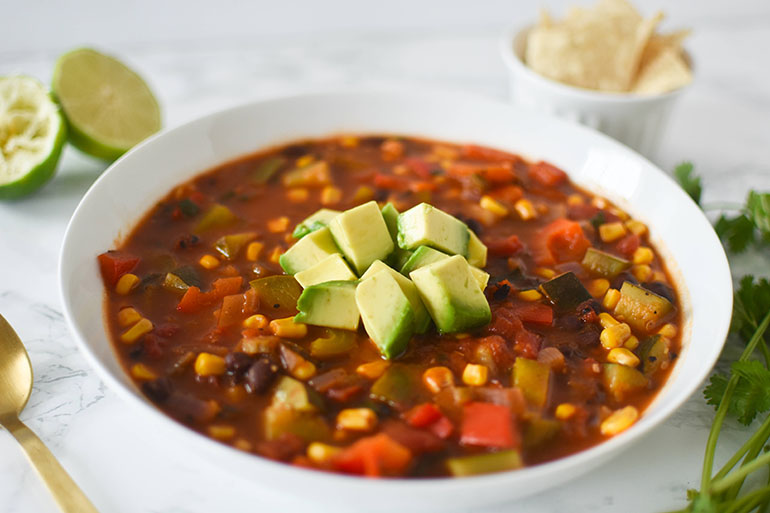 Vegan Tortilla Soup