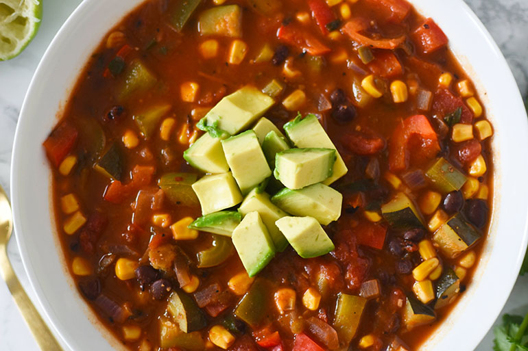 Vegan Tortilla Soup