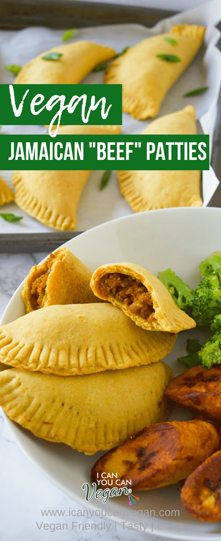 Vegan Jamaican Beef Patties
