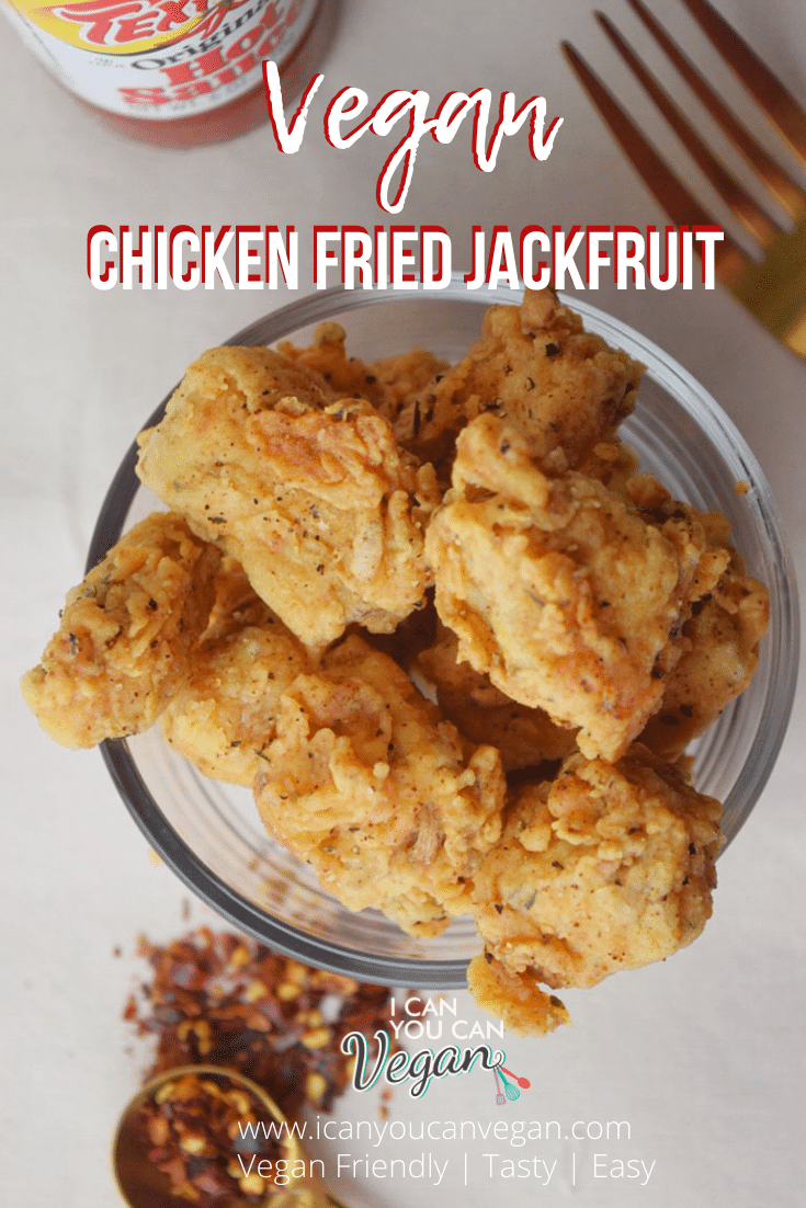 Chicken Fried Jackfruit | ICanYouCanVegan ICanYouCanVegan Chicken Fried ...