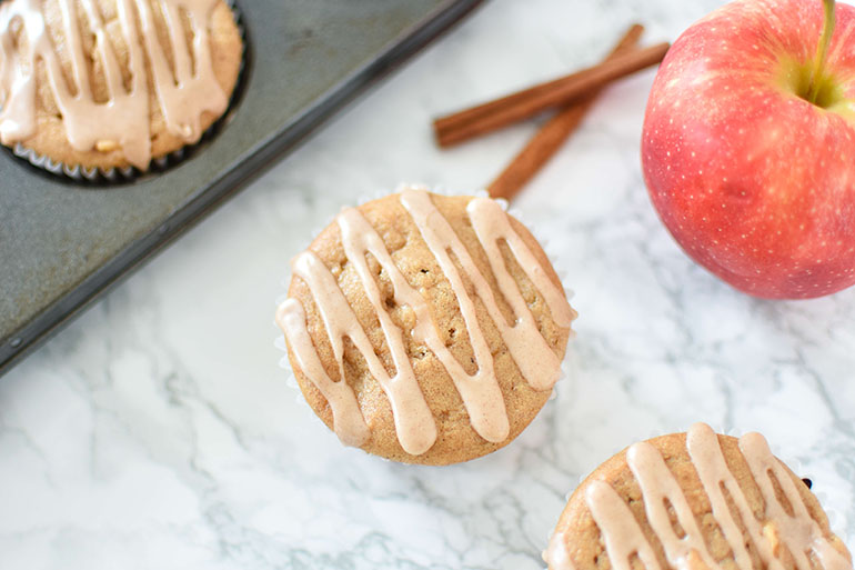 Vegan Apple Cinnamon Muffins