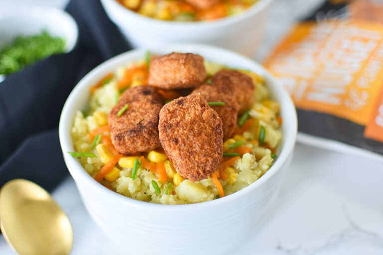 Easy Vegan KFC Famous Bowl I Can You Can Vegan