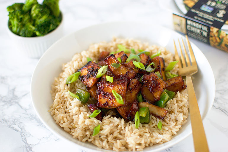 Vegan Honey Butter Garlic Chicken