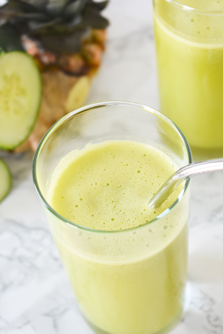 Cucumber Pineapple Juice