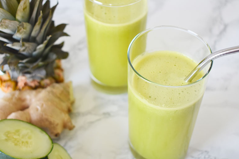 Cucumber Pineapple Juice