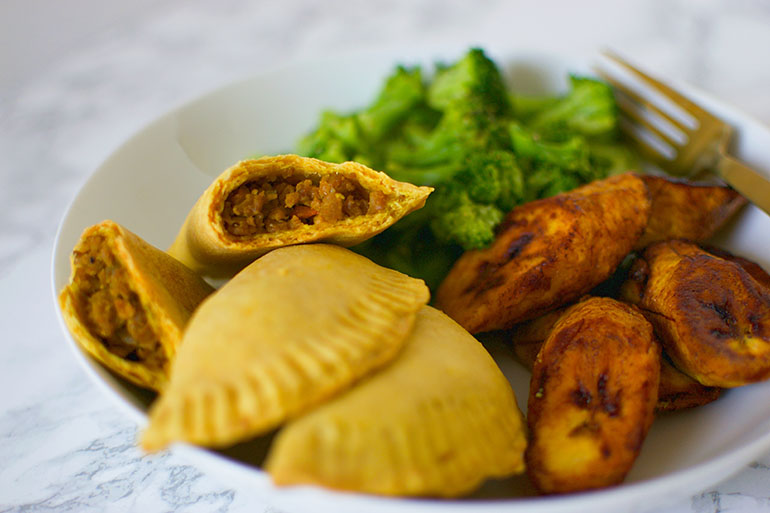 Vegan Jamaican Beef Patties