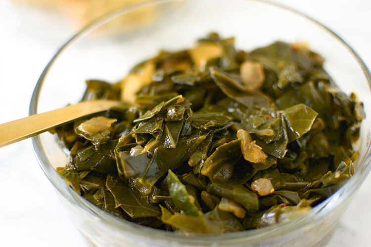 Easy Vegan Collard Greens (Just 9 Ingredients!) I Can You Can Vegan