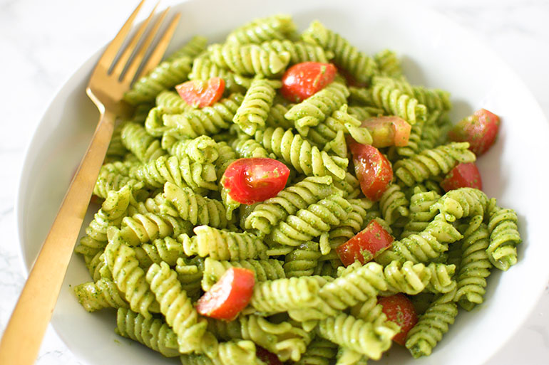 Spinach Pesto Pasta