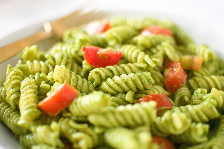 Spinach Pesto Pasta