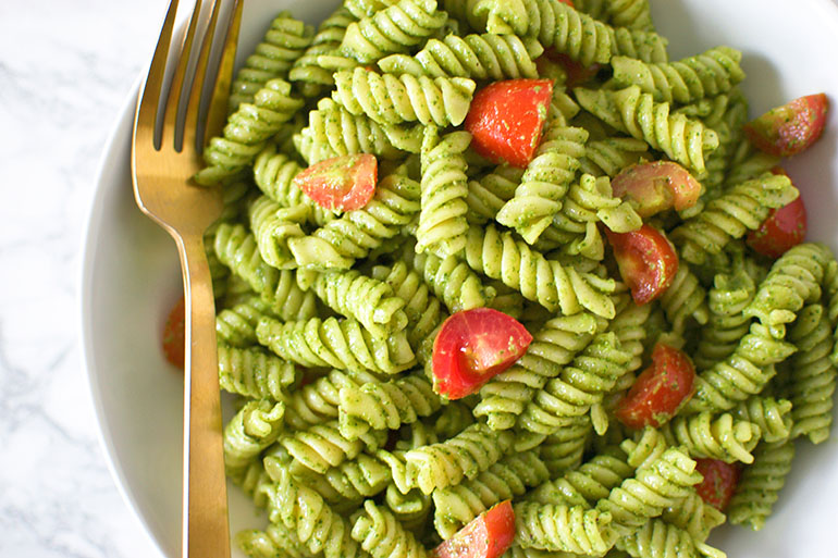 Spinach Pesto Pasta