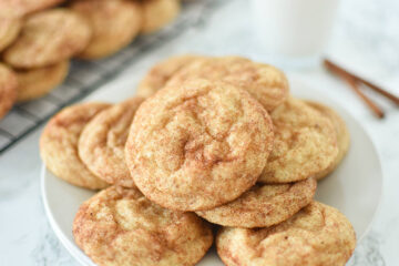 Vegan Snickerdoodle Cookies