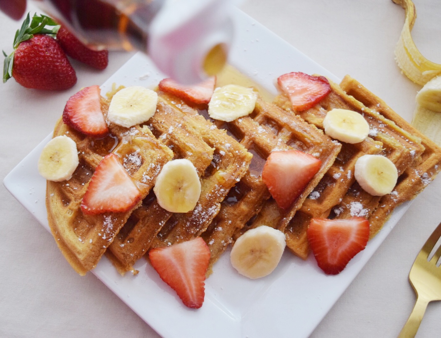 Vegan Buttermilk Waffles