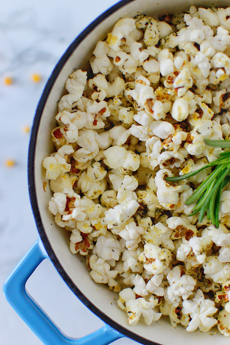 Parmesan+Herb Popcorn