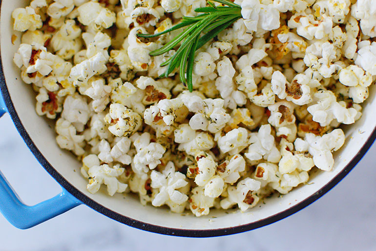 Parmesan+Herb Popcorn