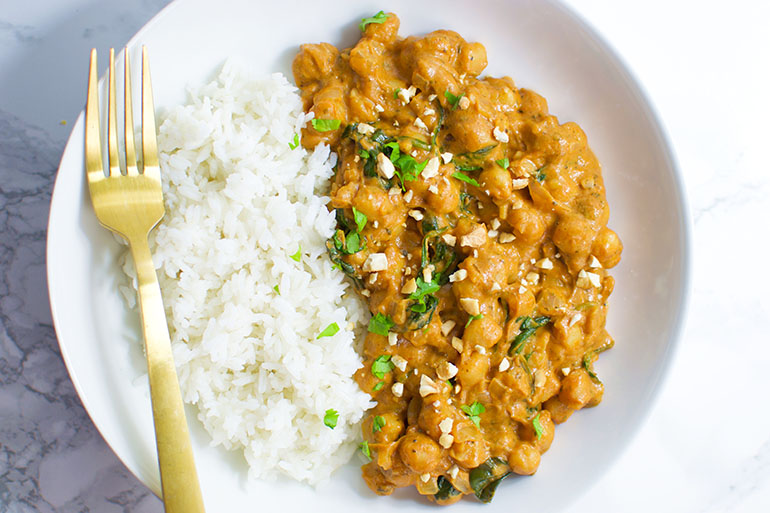 Chickpea Peanut Stew