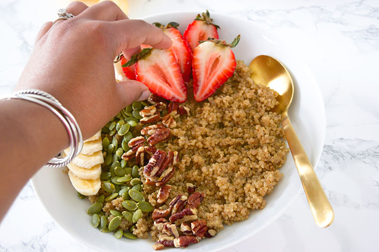 Quinoa Breakfast Bowl