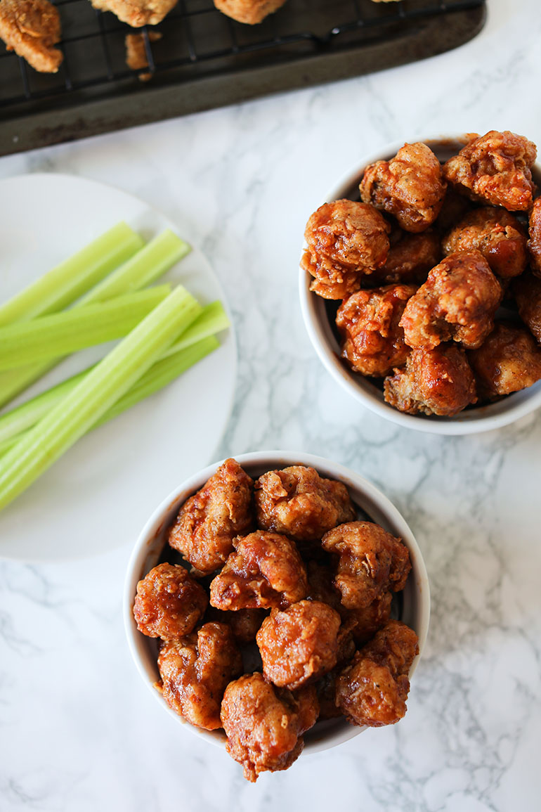 Vegan BBQ Cauliflower Wings