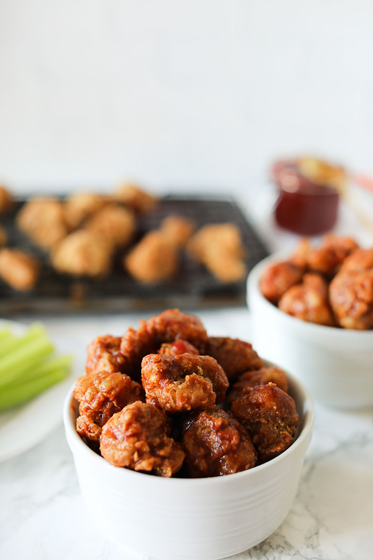 Vegan BBQ Cauliflower Wings