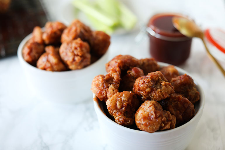 Vegan BBQ Cauliflower Wings