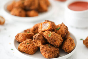 Air Fried Spicy Chicken Fried Jackfruit