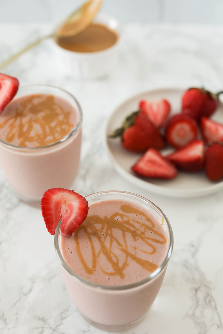 Peanut Butter and Jelly Smoothie