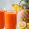 Carrot Ginger Pineapple Juice