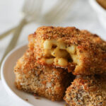 Vegan Air Fried Mac and Cheese Bites