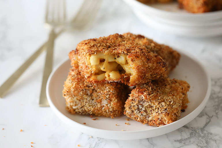 Air Fried Mac and Cheese Bites